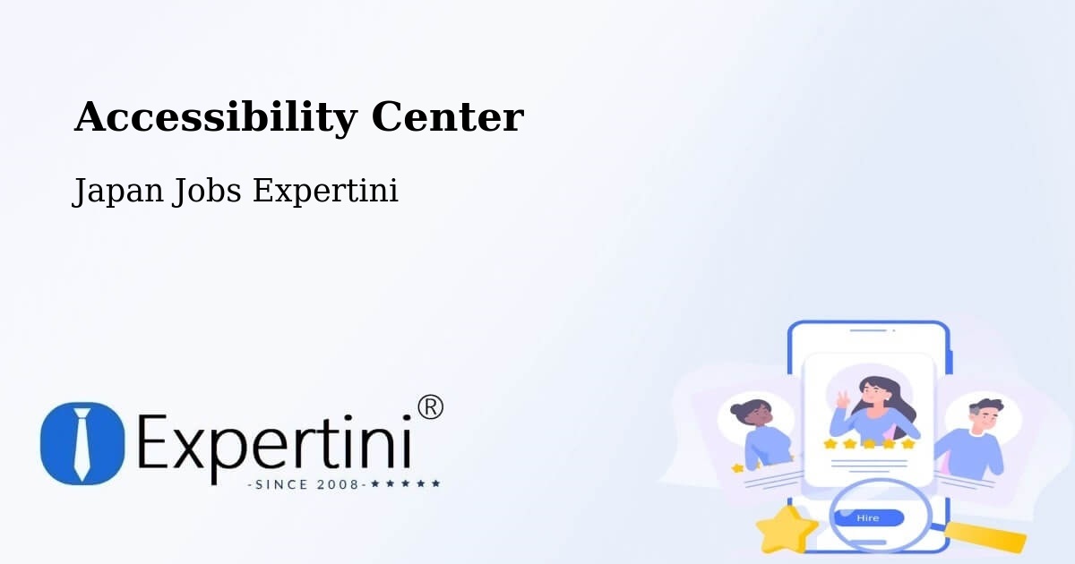 Accessibility Statement – Tahara - Japan Jobs Expertini