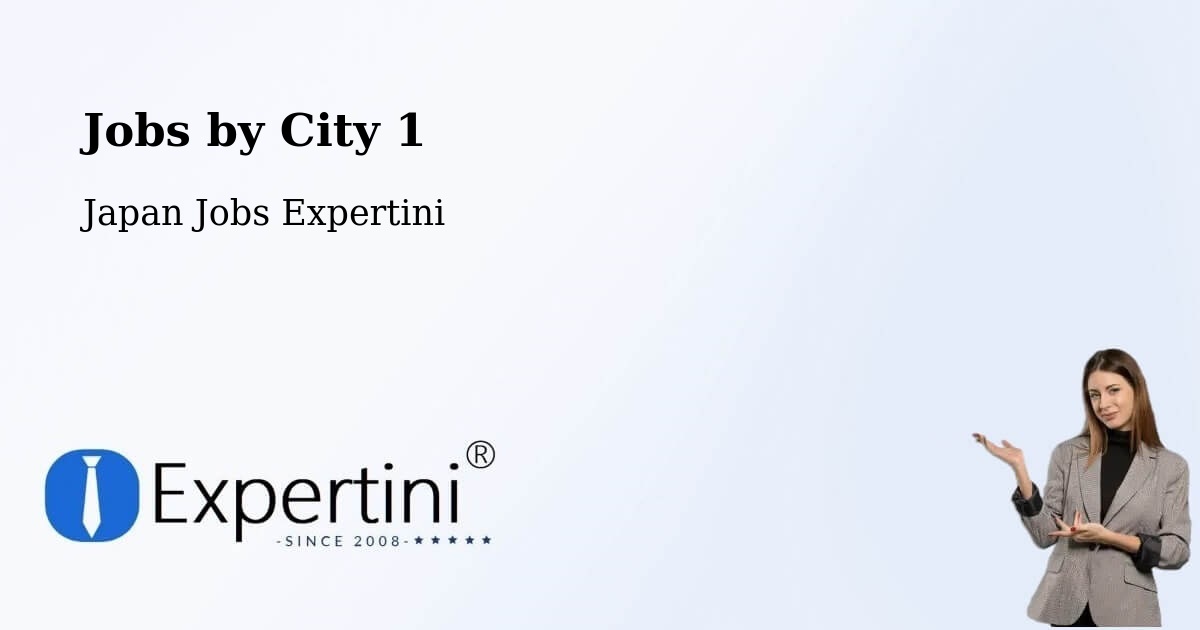 City Jobs in Japan - Expertini